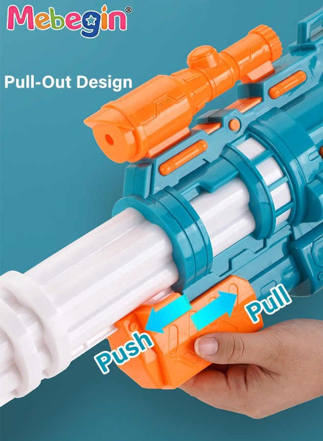 MEBEGIN Pull-out Water Syringe, Hydraulic Giant with Large Capacity Battery, 380ml Capacity Water Blasters with Long Range, Toy Water Syringe for Kids & Adults Suit Outdoor Beach Pool Activity - Image 4